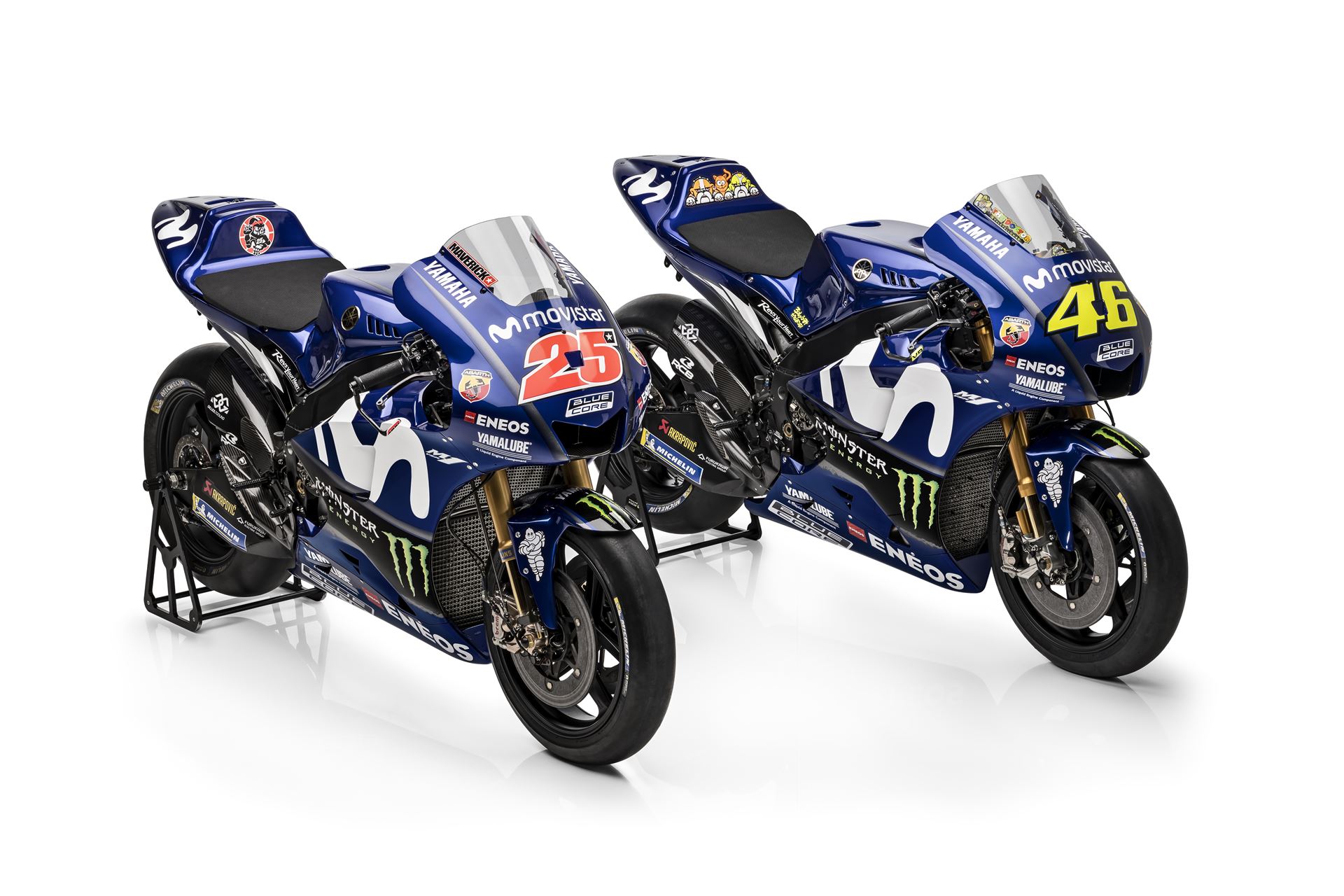 Moto GP - Yamaha apresenta moto de Rossi e Viñales para 2018