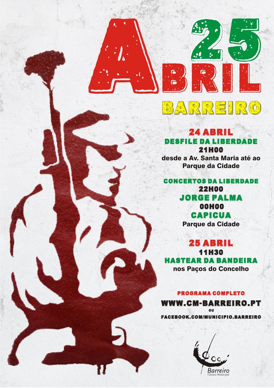 Comemorações do 25 de Abril no Barreiro Outdoor e Turismo Activo