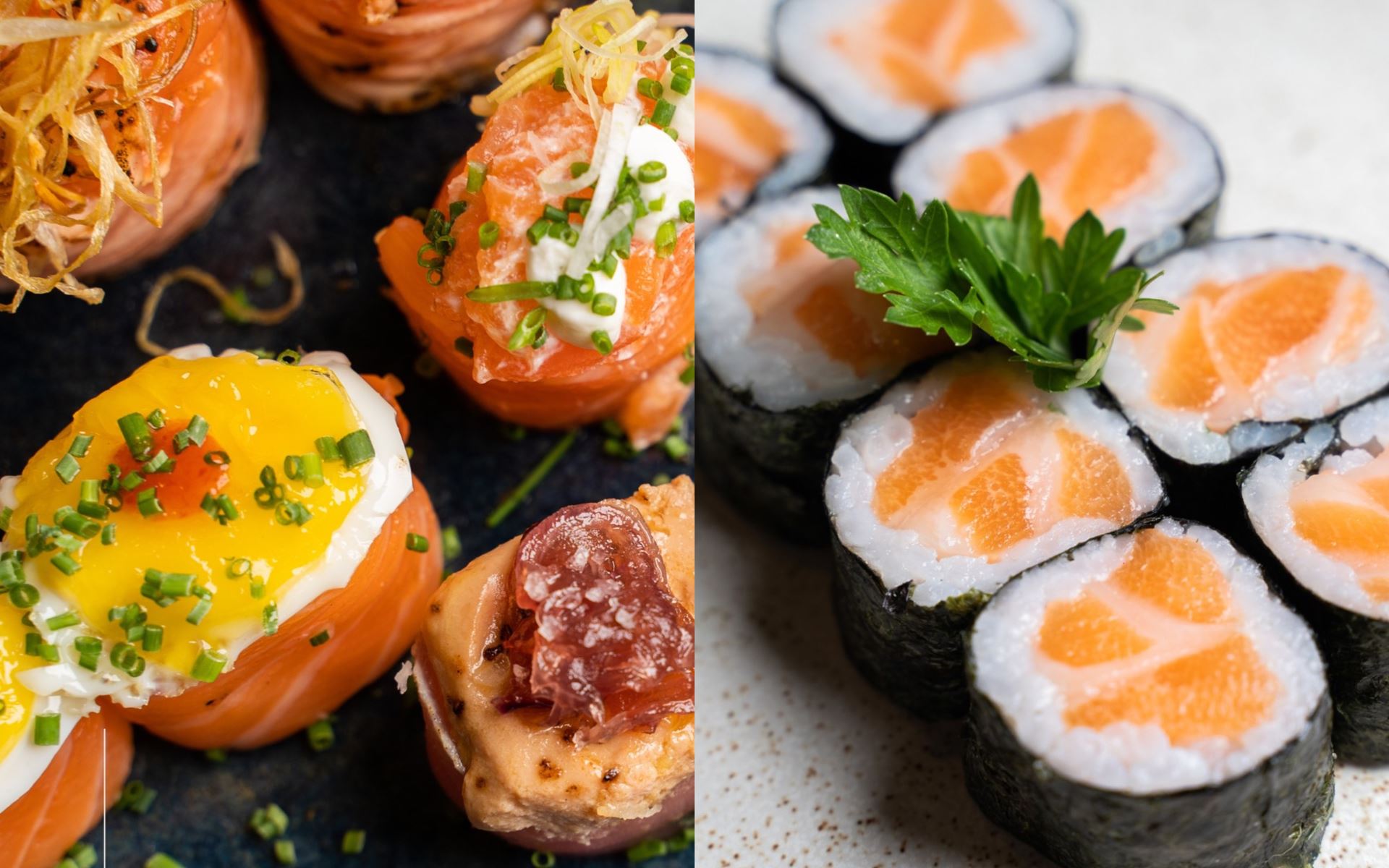 Zest Sushi Lounge apresenta o seu novo menu de degustação Disponível de terça a quintafeira