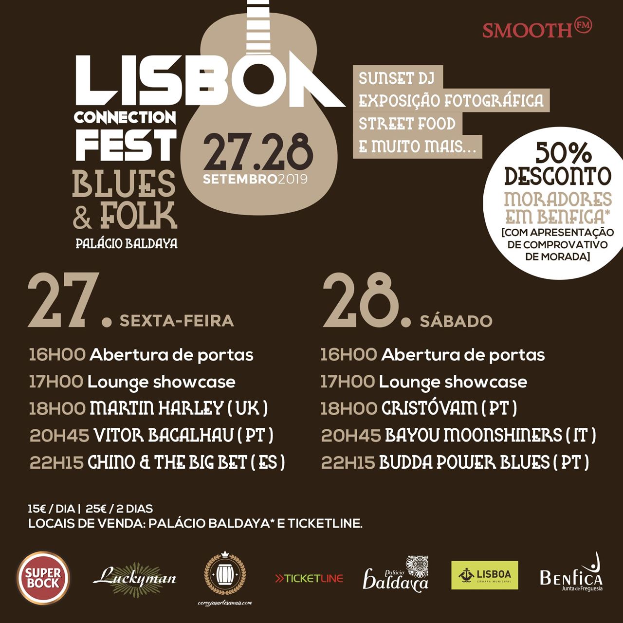 Lisboa Connection Fest Novo festival celebra Blues e Folk Música