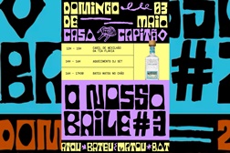 BATEU MATOU 3ª edição de "O Nosso Baile"  - Dia 3 de Maio na Casa Capitão