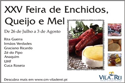 XXV Feira de Enchidos, Queijo e Mel de Vila de Rei já tem cabeças-de-cartaz