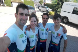 José Dias, Ana Tomás, David Rosa e João Rocha
