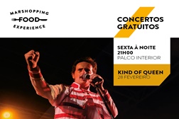 "Kind of Queen" - Um tributo a Freddie Mercury e aos Queen no MAR Shopping Matosinhos