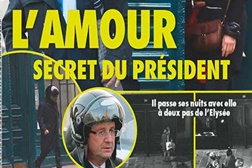 Capacete do Presidente François Hollande esgota após escândalo