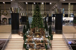 Presépio do Amoreiras ganha vida este Natal