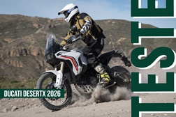 Vídeo Teste Ducati DesertX 2026 - Prima Donna