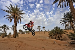 Equipa HRC a postos para o Rali de Marrocos