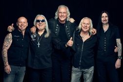 Uriah Heep celebram 50 anos de carreira na Aula Magna