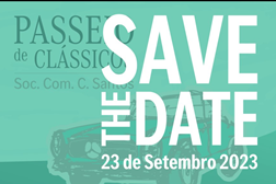 II Passeio de Clássicos Soc. Com. C. Santos anunciado  - Dia 23 de setembro com os  Mercedes-Benz históricos 