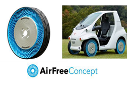 Bridgestone revela segunda geração do pneu “Air Free ” - Viabilidade e Segmentação através do reforço da funcionalidade