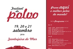 Festival do Polvo na Zambujeira do Mar - Petiscos, música e cultura à volta do polvo