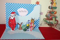 Atelier Pop-Up «Um postal ao pai natal»  - Biblioteca Orlando Ribeiro