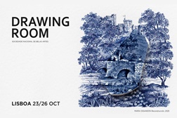 Drawing Room Lisboa regressa em outubro para a sua 8.ª edição - Feira de arte dedicada ao desenho contemporâneo realiza-se de 23 a 26 de outubro na  Sociedade Nacional de Belas Artes