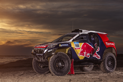Contagem Descrescente para o Dakar 2015 2008 DKR preparado para a acção