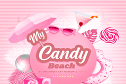 My Candy Beach by The Sweet Art Museum & Doma - Este verão, Vilamoura vai ter uma praia rosa!