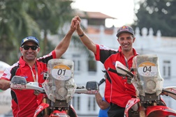 Paulo Gonçalves e Hélder Rodrigues