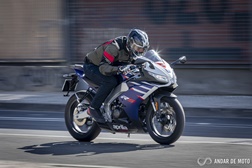 Teste Aprilia RS 125 - Escola de campeões
