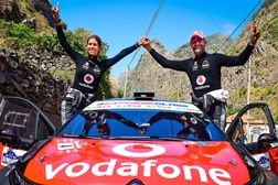 Citroën Vodafone team no pódio à geral no Rali Vinho da Madeira 2022  - José Pedro Fontes/Inês Ponte vencem sexta etapa do campeonato de Portugal de ralis