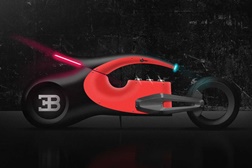 A Audacieux é um conceito perfeito para uma moto da Bugatti