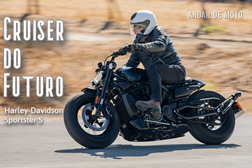 Teste Harley-Davidson Sportster S - Cruiser do Futuro