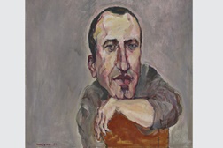 ©Marwan, Selbstbildnis [Autorretrato], 1964. Óleo sobre tela, 100 x 81 cm. Coleção privada. Foto: Jörg von Bruchhausen