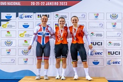 Troféu Internacional de Pista Artur Lopes - Valentine Fortin e William Perrett mais fortes no concurso de omnium  