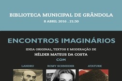“Encontros Imaginários” de Hélder Costa na Biblioteca Municipal de Grândola