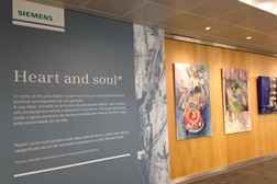 SiemensForum recebe exposição ‘Heart and Soul’ do artista Ricardo Paula
