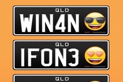 Em breve as placas de matrícula podem ter ... emojis - No estado de Queensland, Austrália