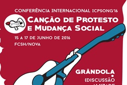 Canção de Protesto e Mudança Social em conferência internacional