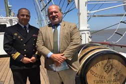 "Moscatel Torna Viagem" da José Maria da Fonseca novamente a bordo do Navio Escola Sagres