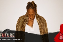 Future confirmado como cabeça de cartaz no 23º Super Bock Super Rock