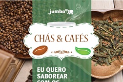 Especial Chás e Cafés para descobrir nas lojas Jumbo