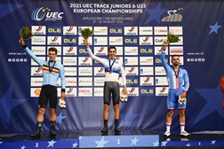 Rodrigo Caixas campeão europeu de scratch
