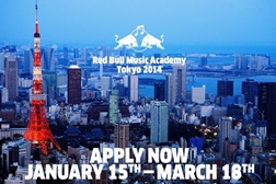 Candidaturas abertas para a Red Bull Music Academy 2014 em Tóquio