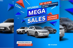 Hyundai Mega Sales: Quatro dias imperdíveis - Com oferta de vantagens até 10.000 euros