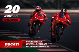 Ducati Norte organiza passeio de Superbikes e 2.º Women’s Ride em junho