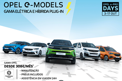 Opel anuncia a campanha e-PRO Days - Dirigida a empresas e empresários em nome individual