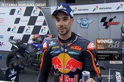 MotoGP 2022 GP Indonésia, MotoGP - Oliveira radiante comenta - "Voltar assim, com uma vitória, é um momento emocional!"