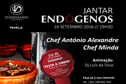Endògenos regressa a Penela para um jantar no Restaurante Dom Sesnando