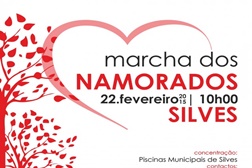 Marcha dos namorados em Silves