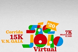 Continental Corrida de S. João estreia-se no mundo virtual - Receitas das inscrições revertem na íntegra para a Legião da Boa Vontade
