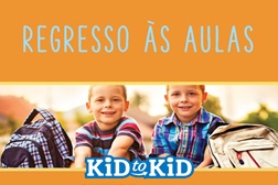Kid to Kid avança com Campanhas  “Regresso às Aulas” e “Agasalhos” 