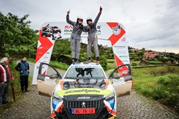 Vitória suada de Ricardo Sousa na Peugeot Rally Cup Portugal  - E na Peugeot Rally Cup Ibérica