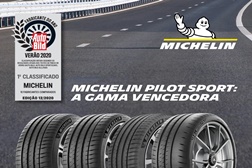 Pneus Michelin Líderes nos principais testes europeus - e ensaios comparativos de pneus de verão