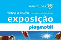 Exposição Playmobil no Amoreiras Shopping Center