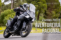 Teste Zontes 703 F: Aventureira Racional