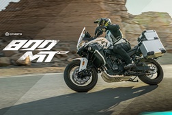 CFMoto anuncia o lançamento da MT800 ES, com suspensão eletrónica inteligente