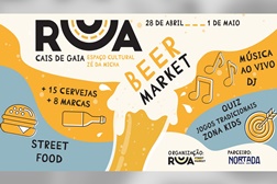 Nortada abre temporada de eventos no RUA Beer Market em Gaia - A marca de cerveja artesanal vai ser uma das principais atrações do evento que decorre até 1 de Maio